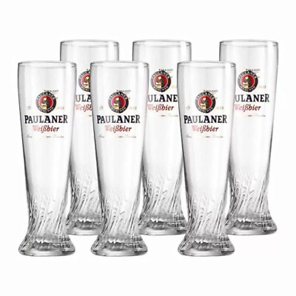 Ritzenhoff & Breker PAULANER Weißbierglas 0,5l 6er Set Biergläser transpare günstig online kaufen