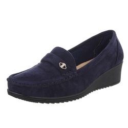 Ital-Design Eleganter Damen Slipper mit Wedge-Sohle günstig online kaufen