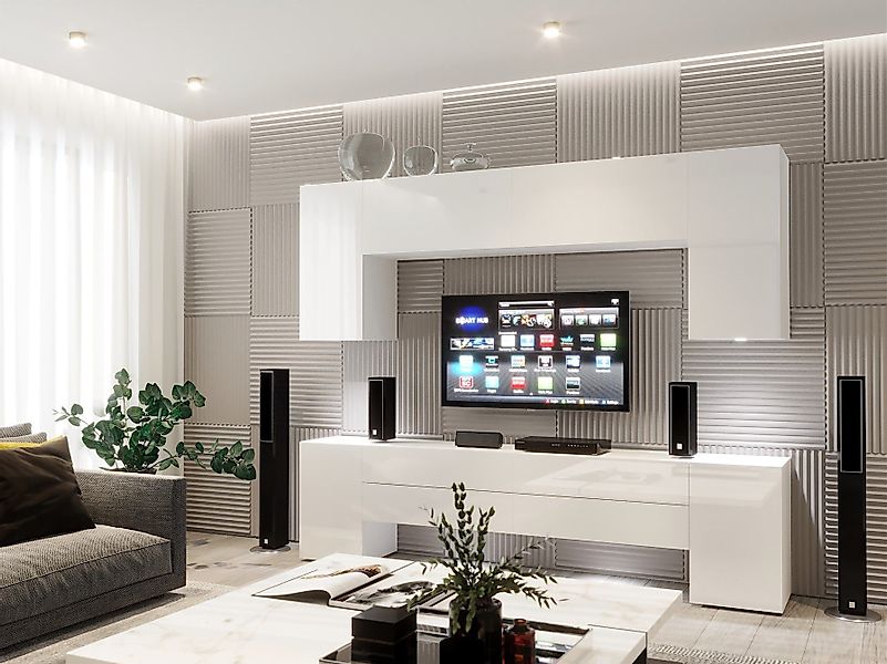 Fun Möbel Wohnwand Mediawand - NEXI günstig online kaufen