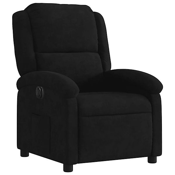vidaXL Sessel Relaxsessel Elektrisch Schwarz Samt günstig online kaufen