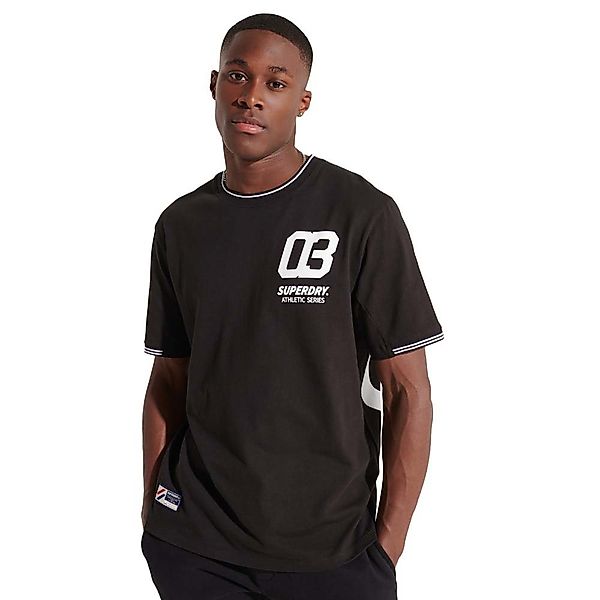Superdry Code Strikeout Kurzärmeliges T-shirt S Black günstig online kaufen