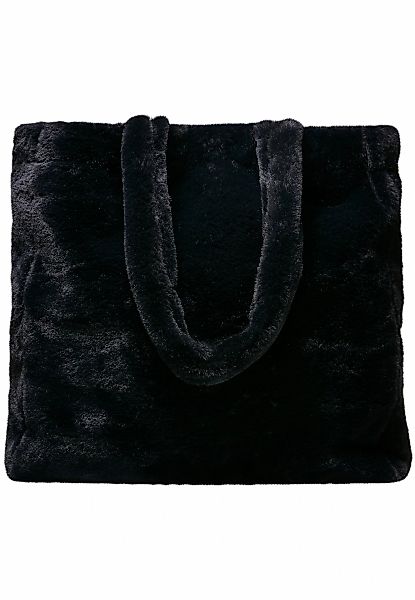 URBAN CLASSICS Umhängetasche "Urban Classics Unisex Fake Fur Tote Bag" günstig online kaufen