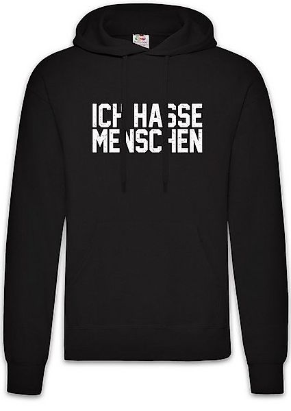 Urban Backwoods Hoodie Ich hasse Menschen Herren Hoodie Misanthrop Nihilist günstig online kaufen