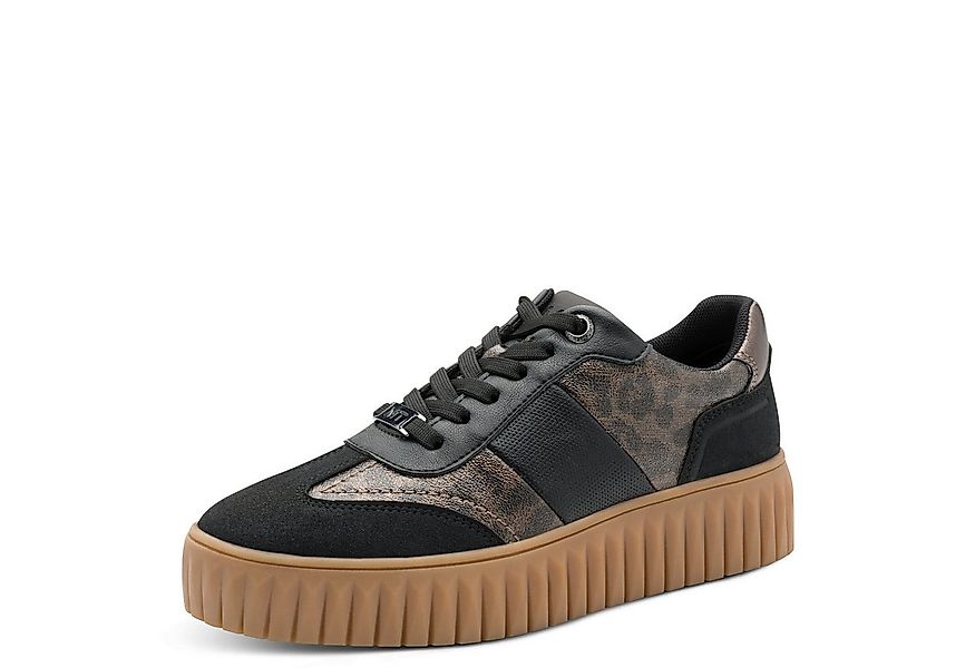 MARCO TOZZI Marco Tozzi Damen Sneaker 2-23762-45-005 BLACK/LEO Sneaker günstig online kaufen