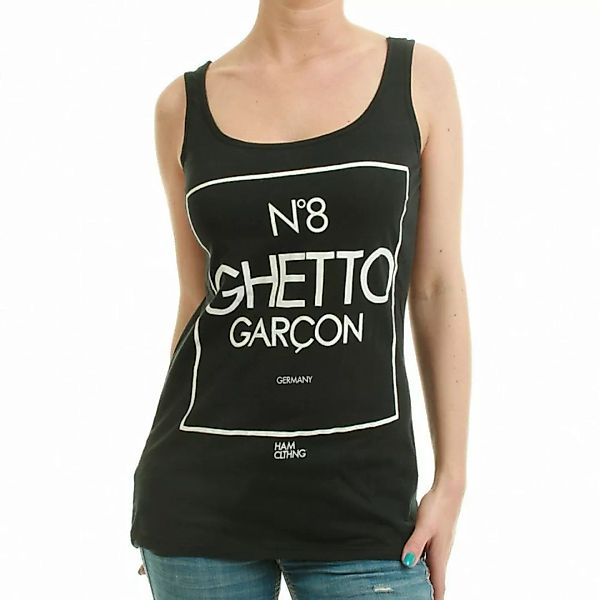 HAM CLTHNG Tank Women - NO. 8 GHETTO GARCON - Black günstig online kaufen