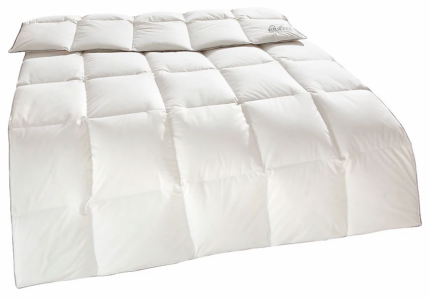 RIBECO Daunenbettdecke "Eve" normal Füllung 90Daunen10Federn 1 Stk. tlg. Ju günstig online kaufen