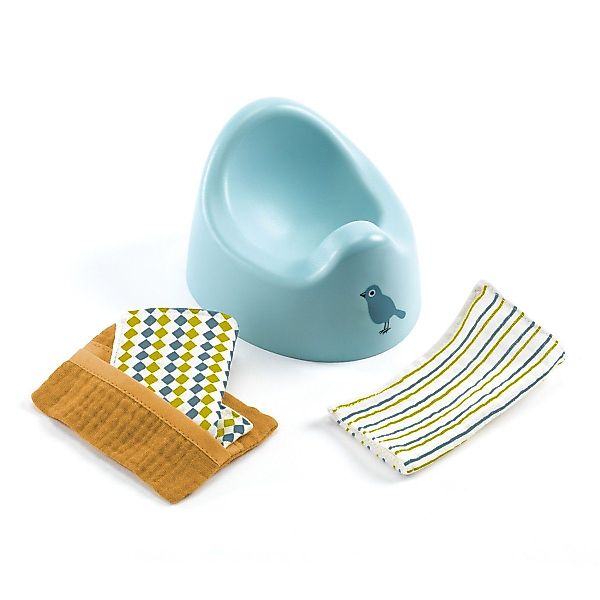DJECO Puppen Töpfchen POMEA blau mit günstig online kaufen