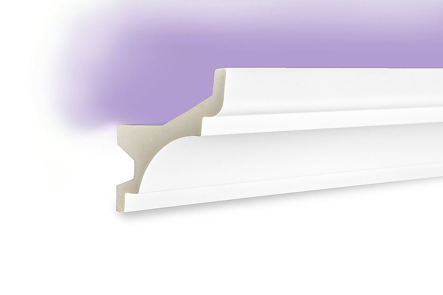 Tesori Stuckleiste KF716, 2 Meter, LED günstig online kaufen