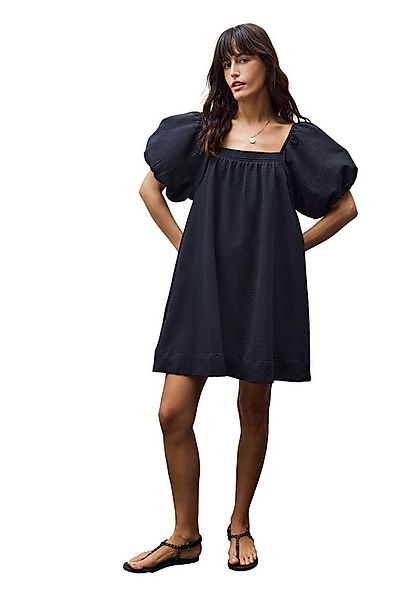 Next Smokkleid Gesmoktes Seersucker-Kleid mit Struktur (1-tlg) günstig online kaufen