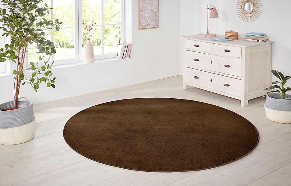 HANSE Home Teppich Shashi, rund, Höhe: günstig online kaufen