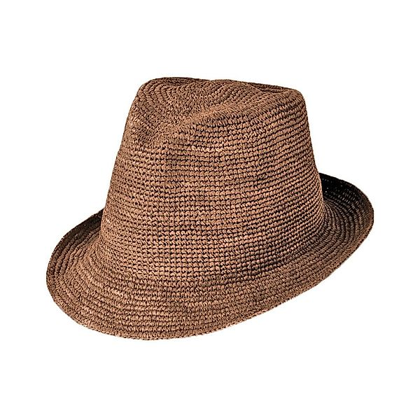 CAPO Strohhut Strohhut, Trilby, uni (1-St) günstig online kaufen