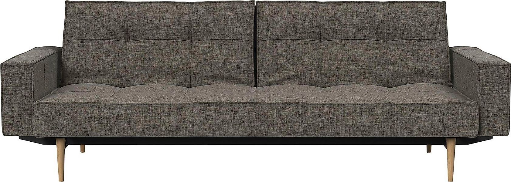 INNOVATION LIVING ™ Sofa Splitback, mit Armlehne und hellen Styletto Beinen günstig online kaufen