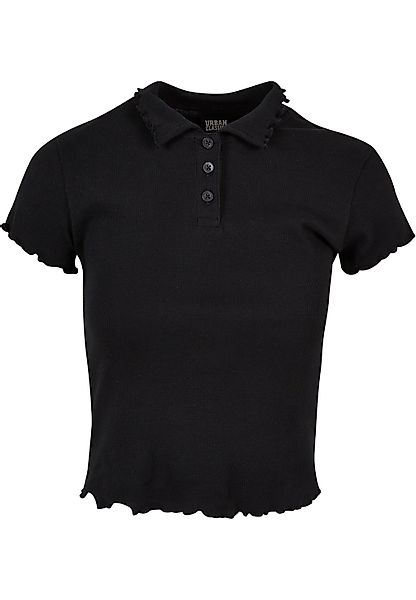 URBAN CLASSICS T-Shirt "Urban Classics Damen Ladies Rib Polo Tee", (1 tlg.) günstig online kaufen
