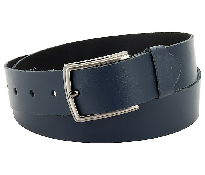 COLOGNEBELT Ledergürtel OM526-SL-Dunkelblau MADE IN GERMANY, günstig online kaufen