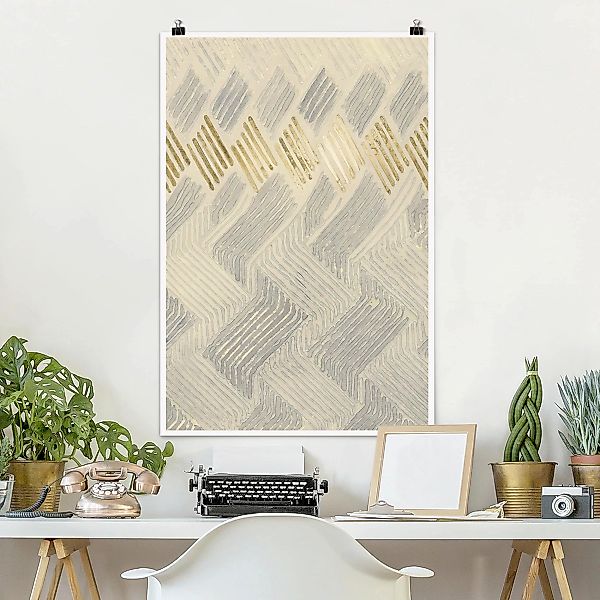 Poster Muster & Texturen - Hochformat Chenille IV günstig online kaufen