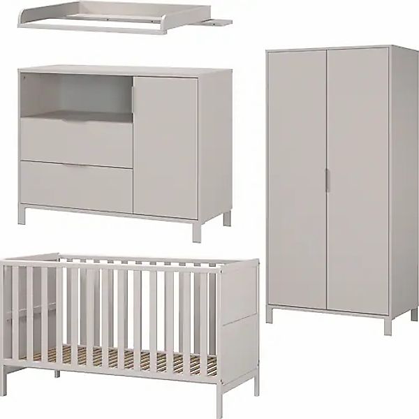 GERMANIA Babymöbel-Set "GW-Alkmaar" 4 Stk. tlg. mit mitwachsendem Kinderbet günstig online kaufen