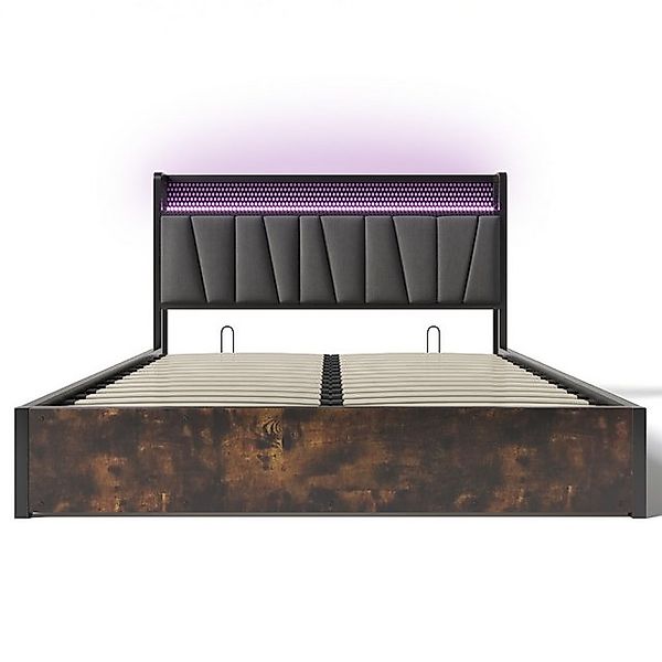 Gotagee Polsterbett Metallbett Doppelbett Multifunktionsbett Jugendbett fla günstig online kaufen