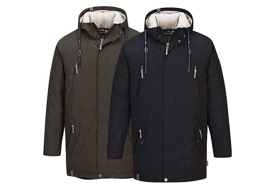 RennerXXL Winterjacke Blue Wave Kuddel Parka Herren Winterparka XXL-10XL Üb günstig online kaufen