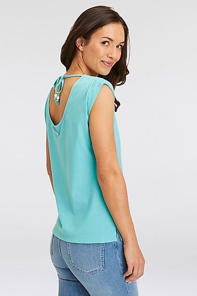 Ragwear Kurzarmshirt GREETA großer Rückenausschnitt mit günstig online kaufen