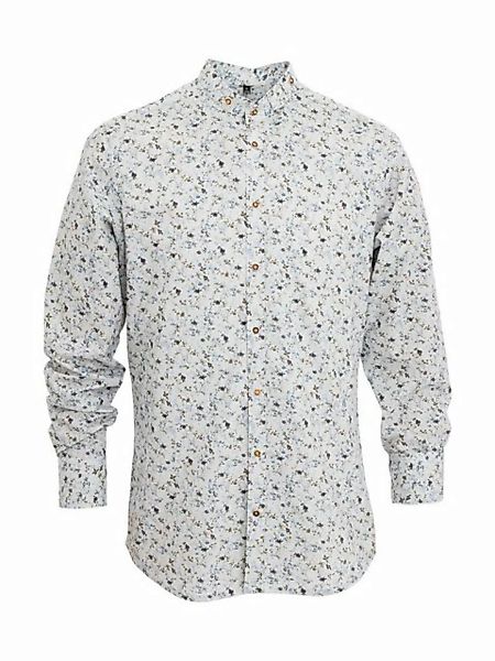 Gipfelstürmer Trachtenhemd Hemd 420000-4300-42 mittelblau (Slim Fit) günstig online kaufen
