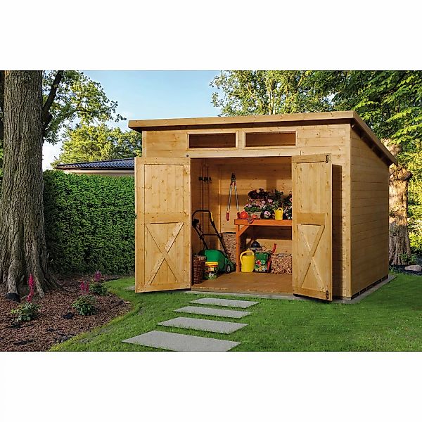 weka Gartenhaus "325 A, Gr.2, lasiert, 19 mm" günstig online kaufen