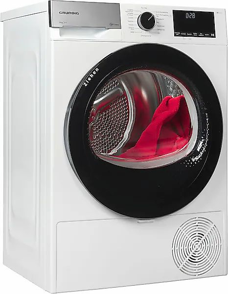 Grundig Kondenstrockner »GT55823F6B«, 8 kg, mit Wärmepumpentechnologie günstig online kaufen