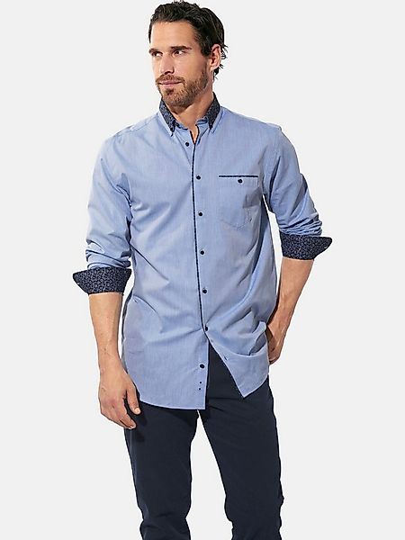 Babista Langarmhemd ROMANTENTO mit Kontrast-Knopfleiste günstig online kaufen