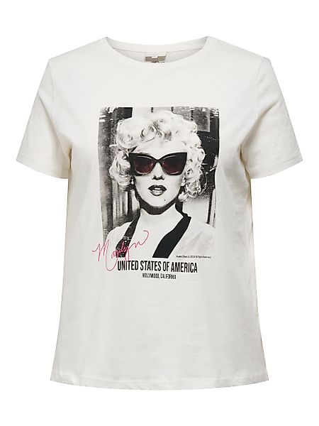 ONLY CARMAKOMA Kurzarmshirt CARNEWMARILYN SS REG günstig online kaufen