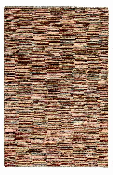 morgenland Wollteppich »Streifen Multicolore 178 x 119 cm«, rechteckig günstig online kaufen