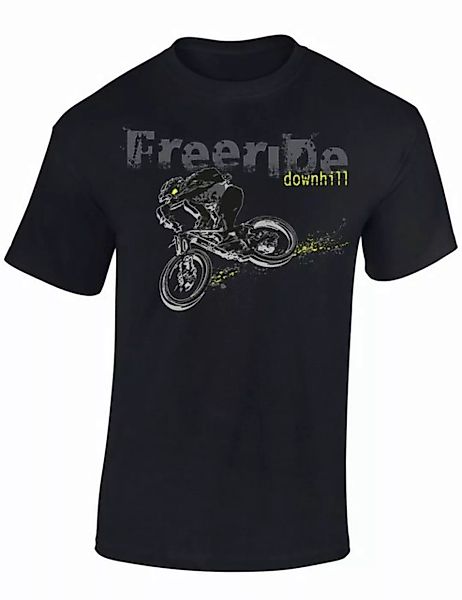 Baddery Print-Shirt Fahrrad T-Shirt : "Freeride Downhill", hochwertiger Sie günstig online kaufen