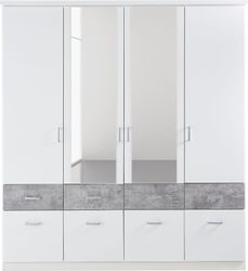 rauch Kleiderschrank "Kleiderschrank Schrank Garderobe deckenhoher Schrank günstig online kaufen