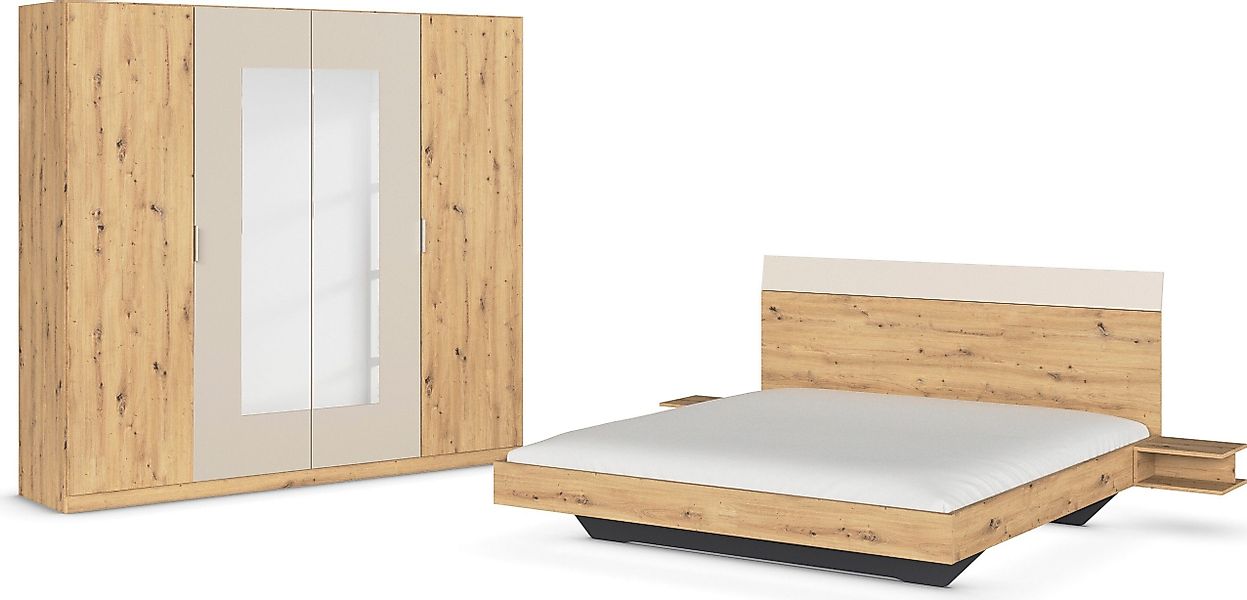 rauch Schlafzimmer-Set Monza, mit Drehtürenschrank Breite günstig online kaufen