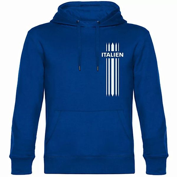 multifanshop Kapuzensweatshirt Italien - Streifen - Pullover günstig online kaufen