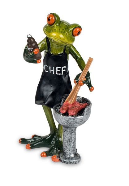 formano Dekofigur Frosch beim Grillen mit günstig online kaufen