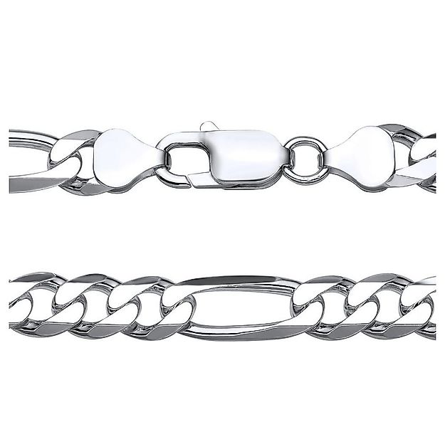 JEWLIX Silberkette Figarodesign aus 925er Silber 8mm Stärke + gratis Etui F günstig online kaufen