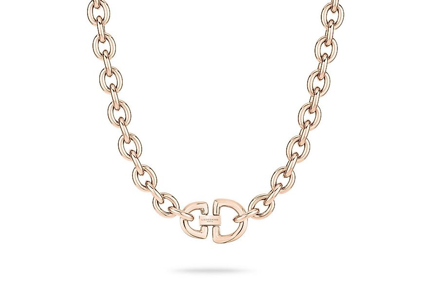 Liebeskind Berlin Kette mit Anhänger The D-Link Statement Edelstahl günstig online kaufen