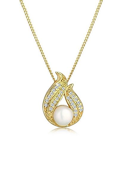 Elli DIAMONDS Kette mit Anhänger Diamanten Weiß Brillantschliff (0.13 ct) 5 günstig online kaufen