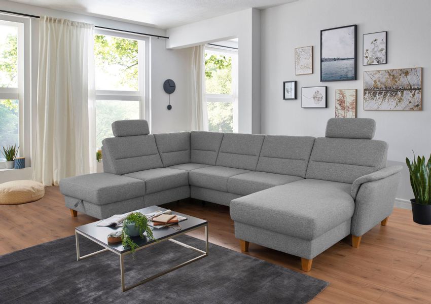 Home affaire Wohnlandschaft Palmera U-Form, B: günstig online kaufen
