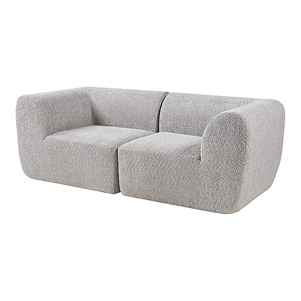 en.casa Sofa, 2-Sitzer »Hurvas« Bouclé 76 günstig online kaufen