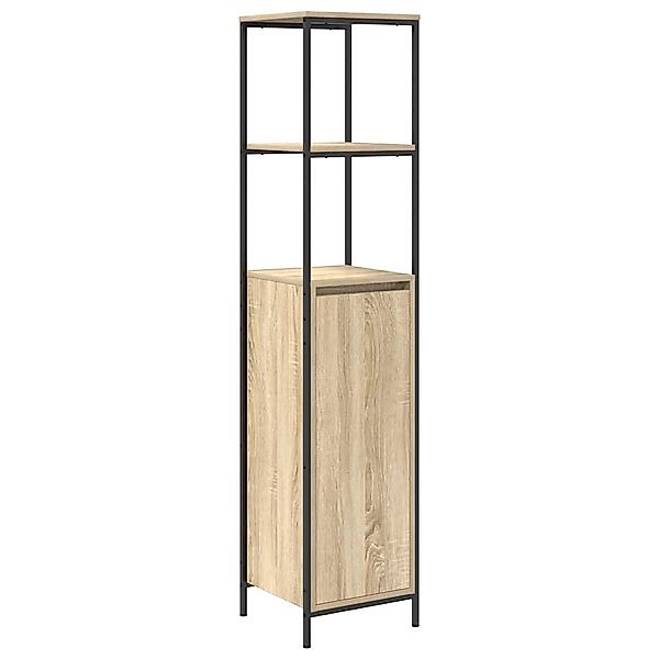 vidaXL Badezimmerspiegelschrank Badschrank mit Regalen Sonoma-Eiche günstig online kaufen
