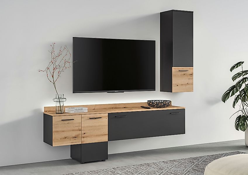 INOSIGN Wohnwand Laport, Breite 195cm, inkl. günstig online kaufen