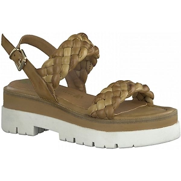 Marco Tozzi  Sandalen Sandaletten cognac-comb 2-88710-28-392 günstig online kaufen