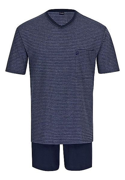 Ammann Pyjama Basic (Set, 2 tlg) Schlafanzug Kurzarm - Baumwolle - In lufti günstig online kaufen