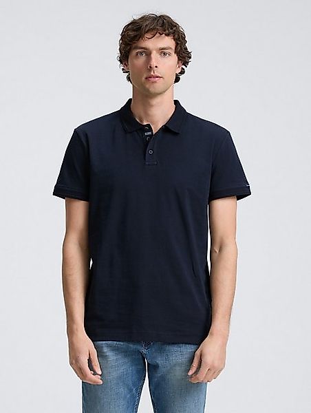TOM TAILOR Poloshirt Basic Jersey Poloshirt günstig online kaufen