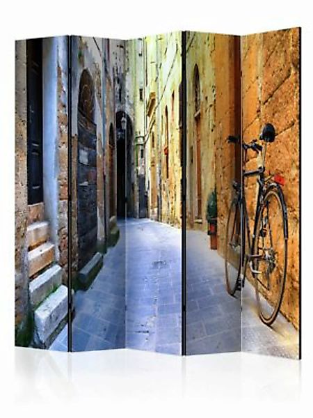 artgeist Paravent Italy Holidays II [Room Dividers] beige-kombi Gr. 225 x 1 günstig online kaufen