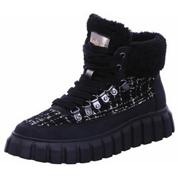 Edel Fashion  Stiefeletten Schnür-Stiefeletten für Damen in schwarz günstig online kaufen