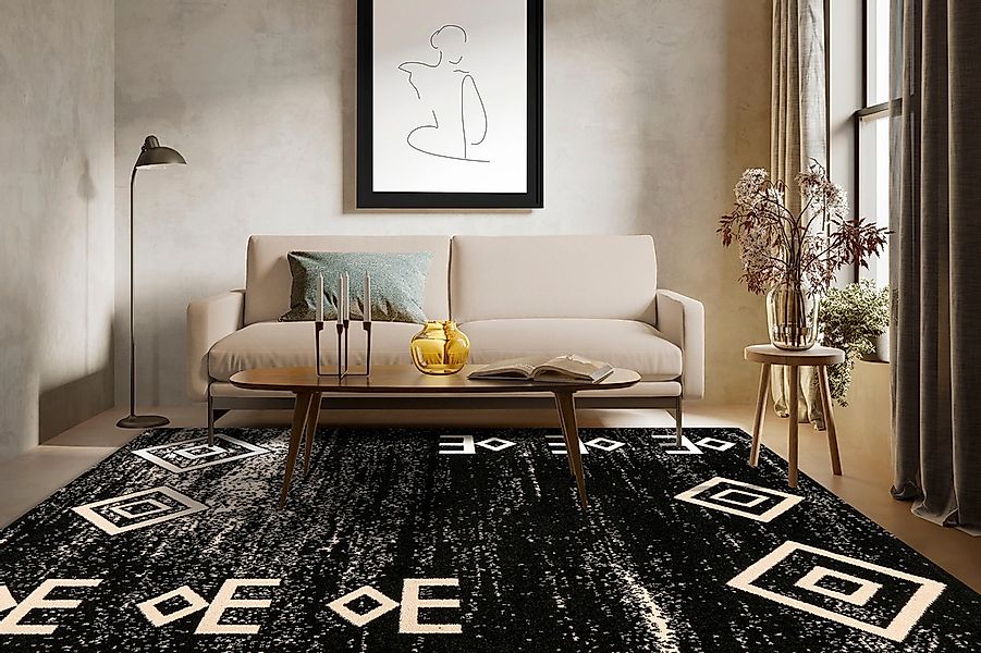 Arte Espina Teppich "Naila 100" rechteckig 11 mm Höhe günstig online kaufen