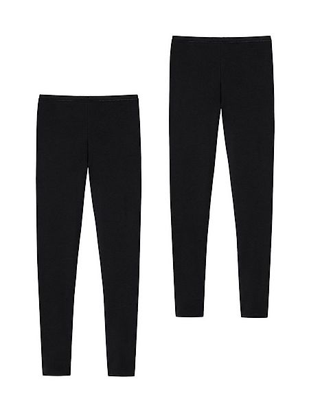 Schiesser Leggings Luxury (2-tlg) Blickdicht thermo-Leggins lange günstig online kaufen