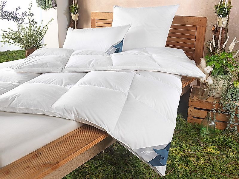 Haeussling Daunenbettdecke GRÖNLAND Made in Green, günstig online kaufen