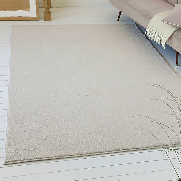 OTTO home Teppich »Lisbea«, rechteckig, 17 mm Höhe, moderner dichter weiche günstig online kaufen